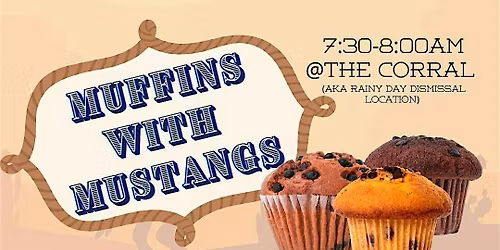 Frontier Elementary's Muffins with Mustangs Kindergarten