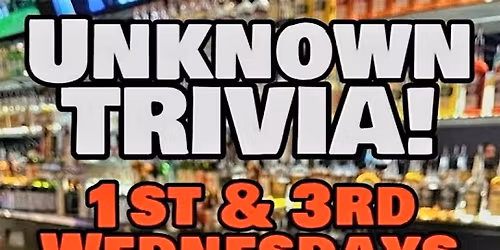 Unknown Trivia @ The Thrift Store, San Marcos. TX.