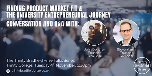 Finding Product Market Fit & The University Entrepreneurial Journey