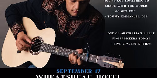 Fingerstyle Guitarist Elias Bartholomeo Live at The Wheatsheaf Hotel