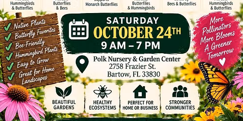 \ud83e\udd8b Butterfly Plants & Pollinators Plant Sale \ud83c\udf38\ud83d\udc1d