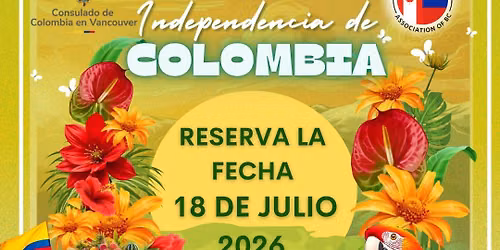 DIA DE INDEPENDENCIA COLOMBIANA 2026