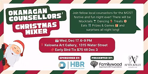 Okanagan Counsellors' Christmas Mingler