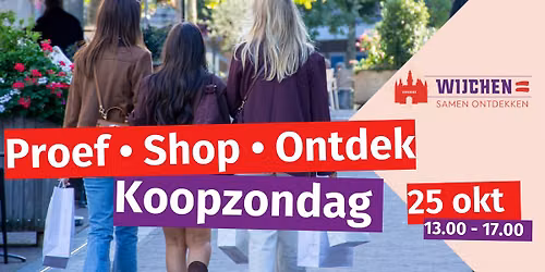 Proef, shop & ontdek deze koopzondag in Wijchen