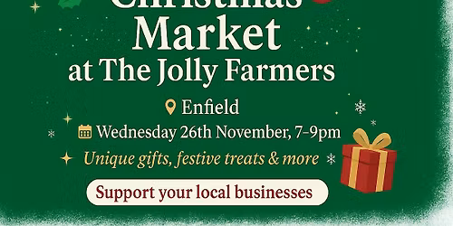 Christmas Market at The Jolly Farmers