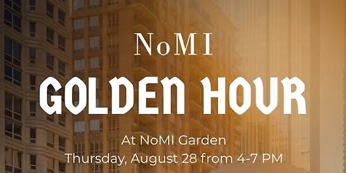 Golden Hour at NoMI Garden