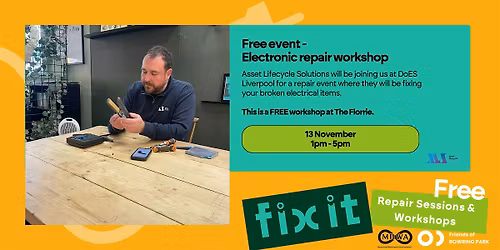 Electronics repair workshop