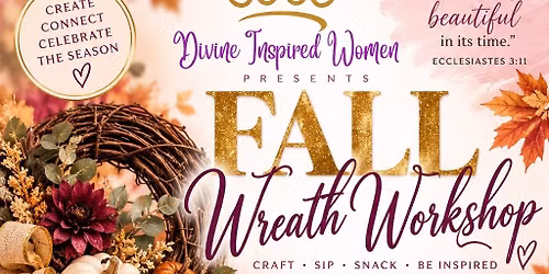 Fall Wreath Workshop 