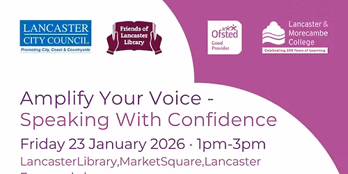 Workshop - Amplify Your Voice