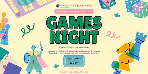 LGBTQIA+ Board Games Night
