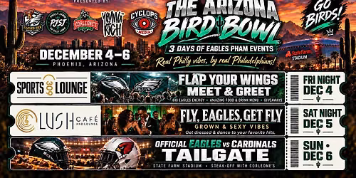 #BirdBowlAz2026 - Eagles vs Cardinals Weekend