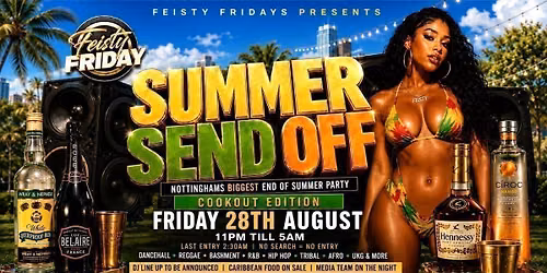 FEISTY FRIDAYS - SUMMER SEND OFF \u2600\ufe0f