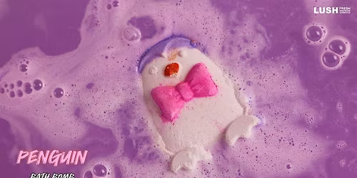 Lush Stirling -Penguin Bath Bomb Making