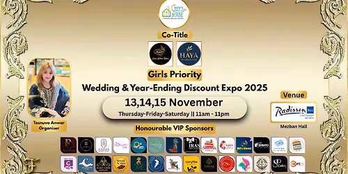 Girls Priority Wedding & Year-Ending Discount Expo 2025