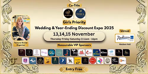 Girls Priority Wedding & Year-Ending Discount Expo 2025