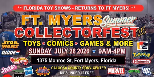 Ft Myers Summer Collectorfest 2026