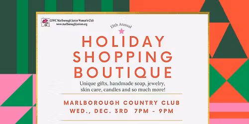 13th Annual Holiday Shopping Boutique