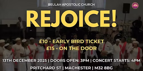 Rejoice Concert 2025