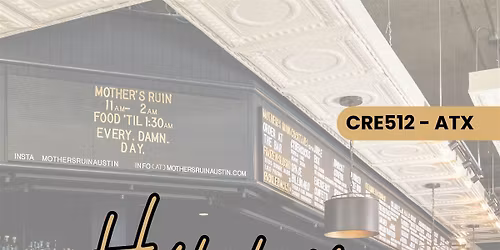 CRE512 November Happy Hour