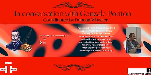 In conversation with Gonzalo Pont\u00f3n