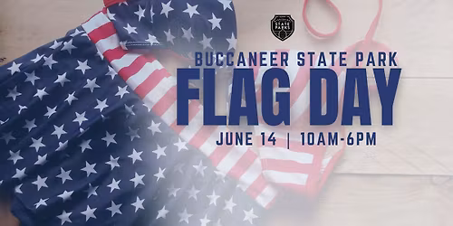 Buccaneer State Park Flag Day