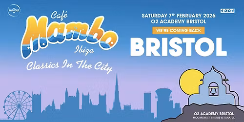 Cafe Mambo Ibiza Classics in the City \u2013 Bristol