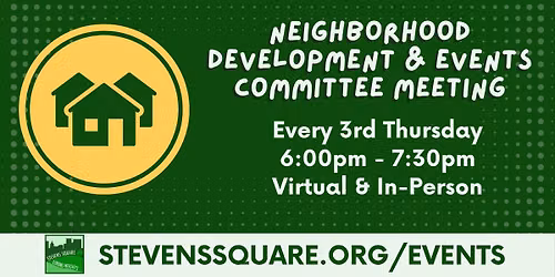 SSCO Neighborhood Development & Events Committee