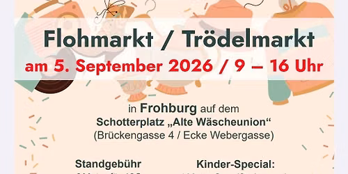 Flohmarkt-Tr\u00f6delmarkt Frohburg 