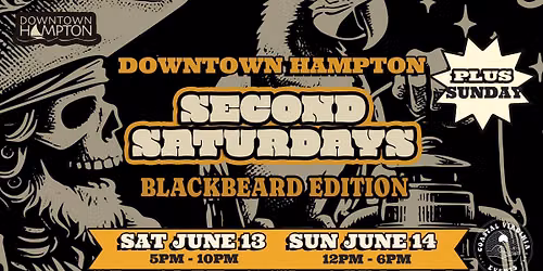Second Saturdays Blackbeard Edition