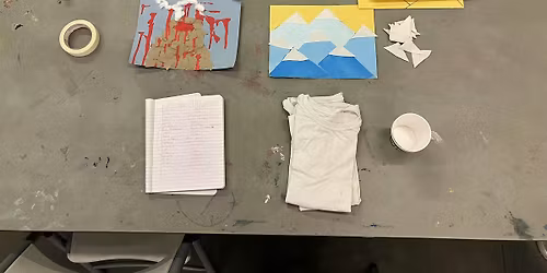 Toddler Art and Pizza