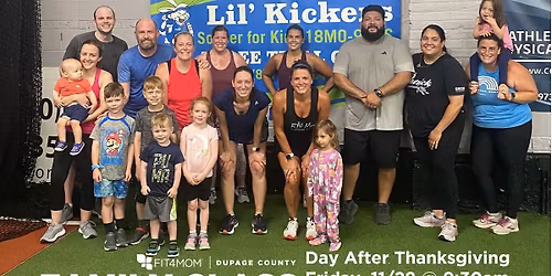 Family Fitness Class on the Day After Thanksgiving