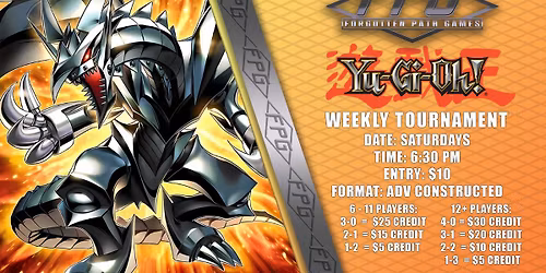 Yu-Gi-Oh! Saturday Weekly Tournament