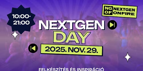 NextGenDay - Felkészítés és inspiráció