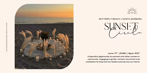 Sacred Woman Collective Sunset Circle with Melanee Cooper