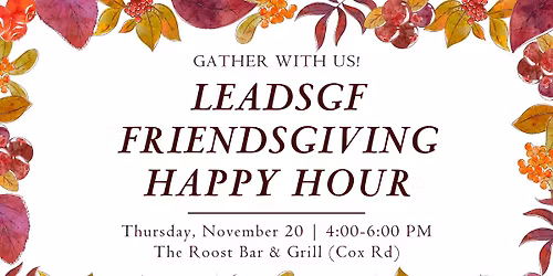 Friendsgiving Happy Hour