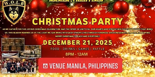 WOLB chrismast party 2025
