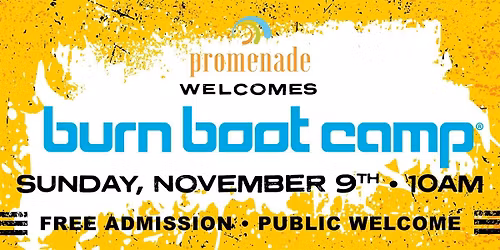 Workout with Burn Boot Camp Celebration at the Promenade - Sunset Walk
