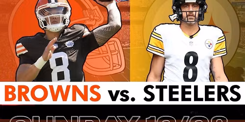 Browns vs Steelers