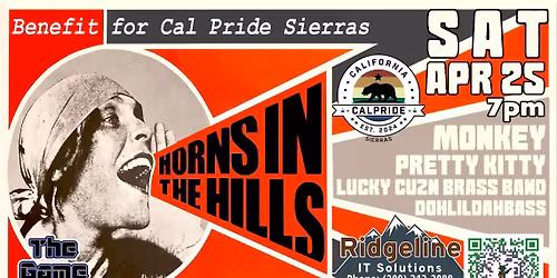 Horns in the Hill Vol. 3: Benefit for Cal Pride Sierras