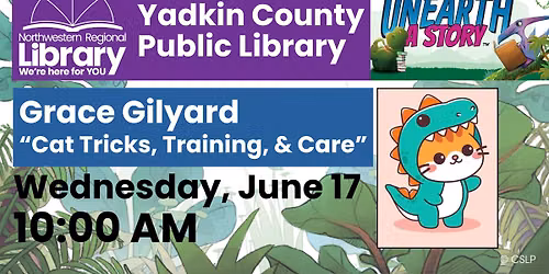 "Cat Tricks, Training, and Care" by Grace Gilyard (all ages)