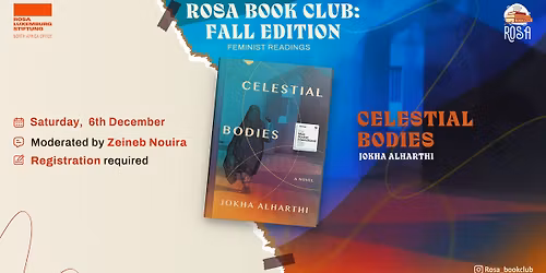 Rosa Book Club #9 : Celestial Bodies by Jokha Alharthi