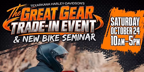 The Great Gear Trade-In & New Bike Seminar