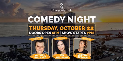 Comedy Night on Ft. Myers Beach!  DiamondHead Beach Resort