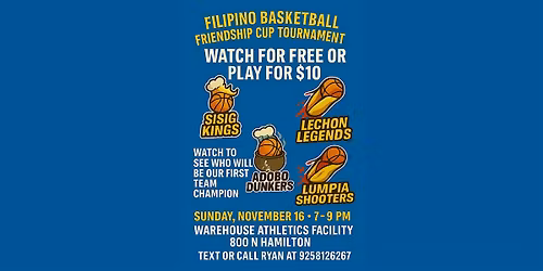 FILIPINO BASKETBALL FRIENDSHIP CUP  TOURNAMENT