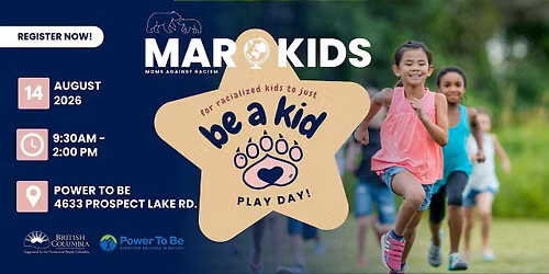 MAR Be a Kid Victoria: Play Day!