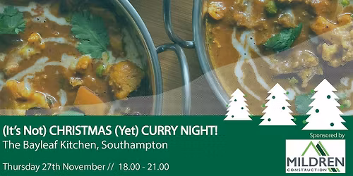 It's ( not) Christmas ( Yet) Curry!