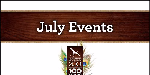 July Events at CMZoo