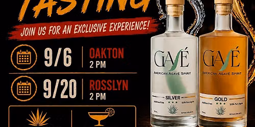 Gav\u00e9 Spirit Tasting @ Taco Rock Rosslyn!