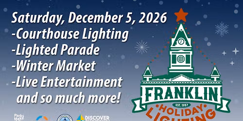 Franklin Holiday Lighting & Winter Market