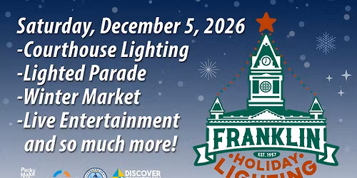 Franklin Holiday Lighting & Winter Market